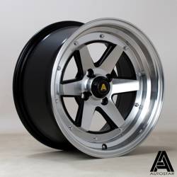 Felga aluminiowa 15" Autostar Magic 15x8 ET20 4x100 Rfblack