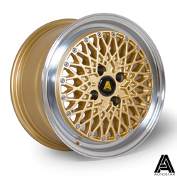 Felga aluminiowa 15" Autostar Minus 15x7,5 ET25 4x100 Rlgold