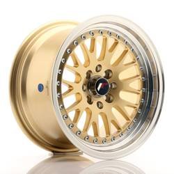 Felga aluminiowa 15" Japan Racing JR10 15x8 ET15 4x100/114 Gold