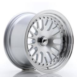 Felga aluminiowa 15" Japan Racing JR10 15x9 ET0-20 Blank Machined Sil