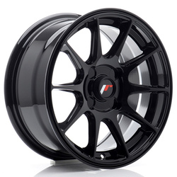 Felga aluminiowa 15" Japan Racing JR11 15x7 ET30 4H Blank Gloss Black