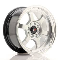 Felga aluminiowa 15" Japan Racing JR12 15x7,5 ET26 4x100/108 Hyper Silver w/MachinedLip