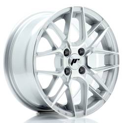 Felga aluminiowa 15" Japan Racing JR28 15x7 ET25 4x100 Silver Machined Face