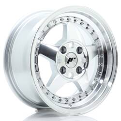 Felga aluminiowa 15" Japan Racing JR6 15x7 ET25 4x100 Silver Machined Face