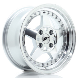 Felga aluminiowa 15" Japan Racing JR6 15x7 ET25 4x108 Silver Machined Face