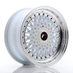 Felga aluminiowa 15" Japan Racing JR9 15x7 ET20 4x100/108 White w/Machined Lip