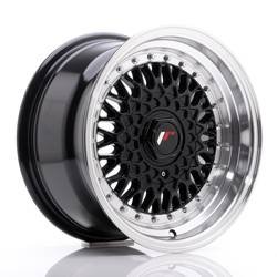 Felga aluminiowa 15" Japan Racing JR9 15x8 ET20 4x100/108 Gloss Black w/MachinedLip