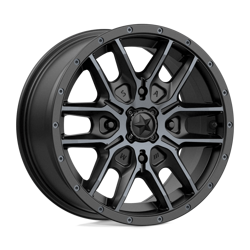 Felga aluminiowa 15" MSA Offroad Wheels M43 FANG 15x7 ET38 4x137 Satin Black