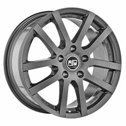 Felga aluminiowa 15" MSW 22 15x6 ET35 4x100 Grey Silver