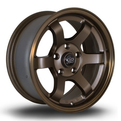 Felga aluminiowa 15" Rota Grid 15x7 ET40 4x100 Spbronze