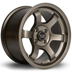 Felga aluminiowa 15" Rota Grid 15x8 ET20 4x100 Bronze