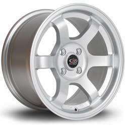 Felga aluminiowa 15" Rota Grid 15x8 ET20 4x100 Silver