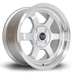 Felga aluminiowa 15" Rota Grid-V 15x7 ET20 4x100 Rlsilver