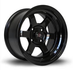 Felga aluminiowa 15" Rota Grid-V 15x8 ET0 4x100 Black