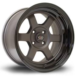 Felga aluminiowa 15" Rota Grid-V 15x8 ET0 4x100 Fgmblack