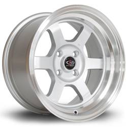 Felga aluminiowa 15" Rota Grid-V 15x8 ET0 4x100 Rlsilver