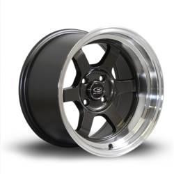 Felga aluminiowa 15" Rota Grid-V 15x9 ET0 4x100 Rlgunmetal