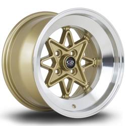 Felga aluminiowa 15" Rota Hachi 15x9 ET0 4x114,3 Rlgold