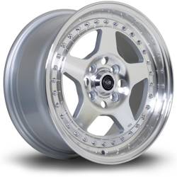 Felga aluminiowa 15" Rota Kyusha 15x7 ET38 4x100 Pfsilver