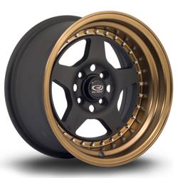 Felga aluminiowa 15" Rota Kyusha 15x8 ET0 4x100 Fblacksbronzelip