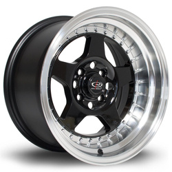 Felga aluminiowa 15" Rota Kyusha 15x8 ET0 4x114,3 Rlblack