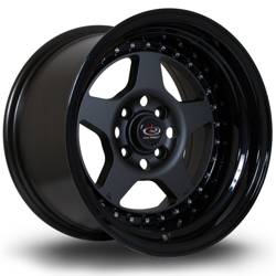 Felga aluminiowa 15" Rota Kyusha 15x9 ET0 4x100 Fgmblack