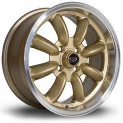 Felga aluminiowa 15" Rota RB 15x7 ET30 4x100 Rlgold