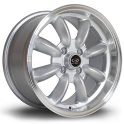 Felga aluminiowa 15" Rota RB 15x7 ET30 4x108 Rlsilver