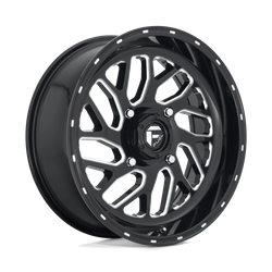 Felga aluminiowa 16" Fuel D581 TRITON 16x7 ET13 4x156 Gloss Black Milled