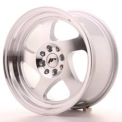 Felga aluminiowa 16" Japan Racing JR15 16x8 ET25 4x100/108 Silver Machined Face