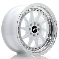 Felga aluminiowa 16" Japan Racing JR26 16x8 ET25 4x100/108 White w/Machined Lip