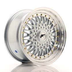 Felga aluminiowa 16" Japan Racing JR9 16x8 ET25 4x100/108 Silver w/Machined Lip