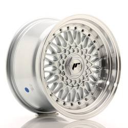 Felga aluminiowa 16" Japan Racing JR9 16x9 ET20 4x100/108 Silver w/Machined Lip+SilverRivets