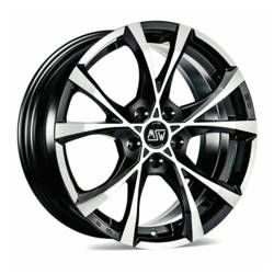 Felga aluminiowa 16" MSW Cross Over 16x7 ET35 5x112 Gloss Black Full Polished