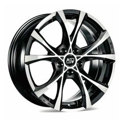 Felga aluminiowa 16" MSW Cross Over 16x7 ET45 5x114,3 Gloss Black Full Polished