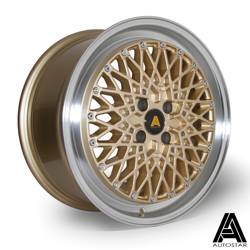 Felga aluminiowa 17" Autostar Minus 17x8 ET30 4x100 Rlgold