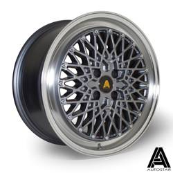 Felga aluminiowa 17" Autostar Minus 17x8 ET30 4x100 Rlgunmetal