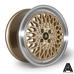 Felga aluminiowa 17" Autostar Minus 17x8 ET30 5x100 Rlgold