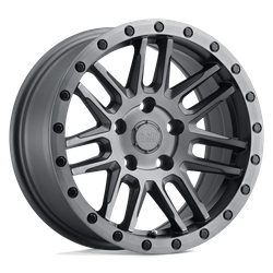 Felga aluminiowa 17" Black Rhino Arches 17x9,5 ET-18 6x139,7 Matte Brushed Gunmetal W/ Black Bolts