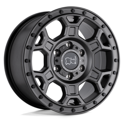 Felga aluminiowa 17" Black Rhino Midhill 17x8 ET45 5x160 Matte Gunmetal W/ Black Bolts