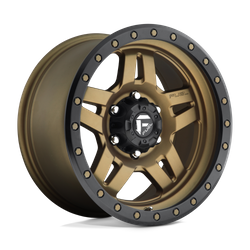 Felga aluminiowa 17" Fuel Anza 17x8,5 ET-6 5x127 Matte Bronze Black Bead Ring