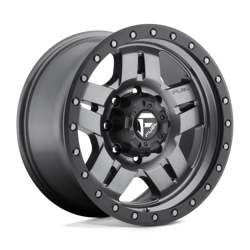 Felga aluminiowa 17" Fuel Anza 17x8,5 ET-6 5x139,7 Matte Gun Metal Black Bead Ring