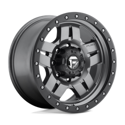 Felga aluminiowa 17" Fuel Anza 17x8,5 ET6 6x139,7 Matte Gun Metal Black Bead Ring