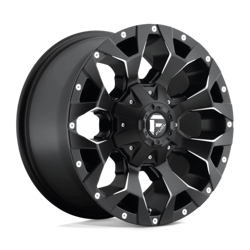 Felga aluminiowa 17" Fuel Assault 17x8,5 ET25 6x135/139,7 Matte Black Milled