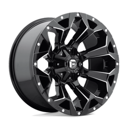 Felga aluminiowa 17" Fuel Assault 17x9 ET2 6x135/139,7 Gloss Black Milled