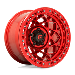 Felga aluminiowa 17" Fuel Unit Beadlock 17x9 ET-15 5x127 Candy Red