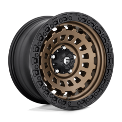 Felga aluminiowa 17" Fuel Zephyr 17x9 ET-12 5x127 Matte Bronze Black Bead Ring