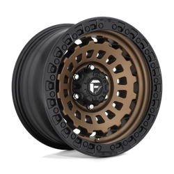 Felga aluminiowa 17" Fuel Zephyr 17x9 ET-12 8x170 Matte Bronze Black Bead Ring