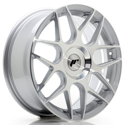 Felga aluminiowa 17" Japan Racing JR18 17x7 ET20-40 BLANK Silver Machined Face