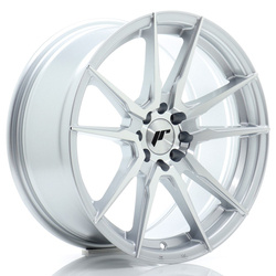 Felga aluminiowa 17" Japan Racing JR21 17x8 ET25 4x100/108 Silver Machined